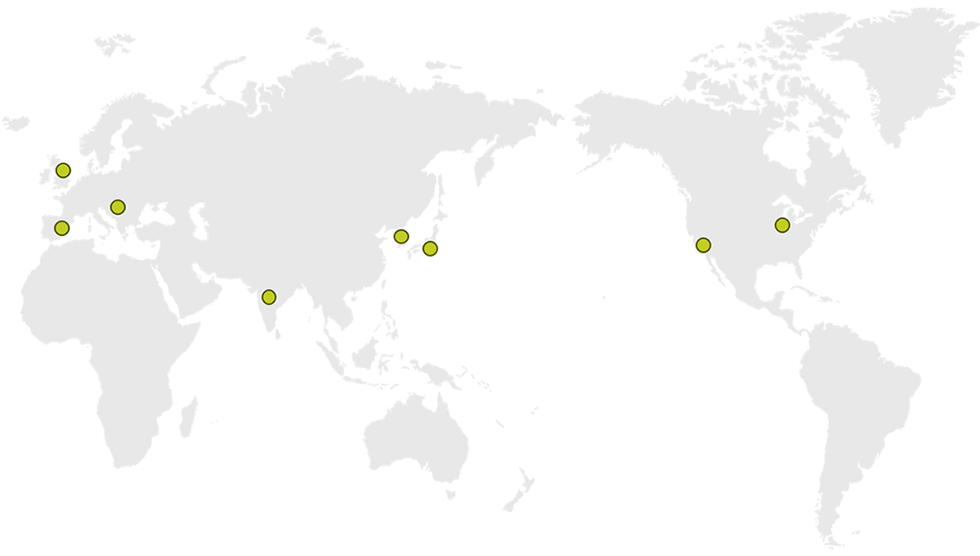 Globizz partner's map