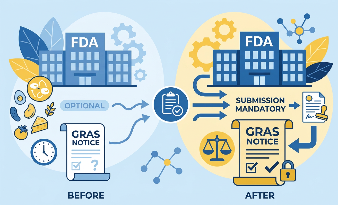 米FDAがGRAS通知義務化規則案を公表