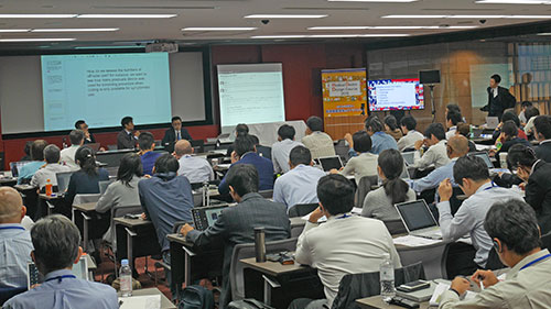 大阪大学主催、シンポジウム「MDD Plus One ～Meet the US Experts～」講演中様子