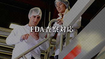 FDA査察対応過去のプロジェクト